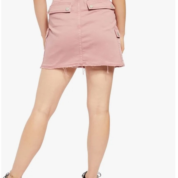 Free People Avenue Skirt- Dusty Lilac - Picture 3 of 12